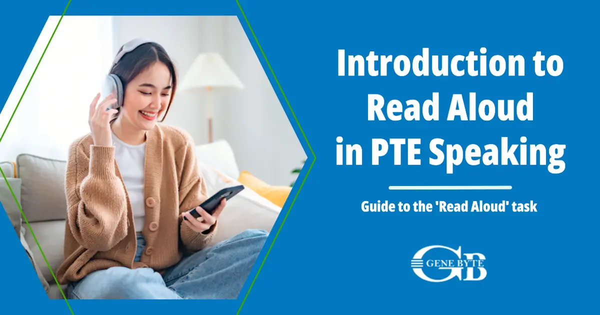 Teacher reviewing PTE Read Aloud strategies on a digital tablet
